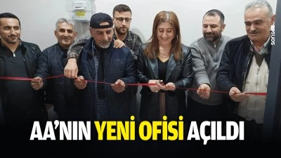 AA&rsquo;nın yeni ofisi a&ccedil;ıldı