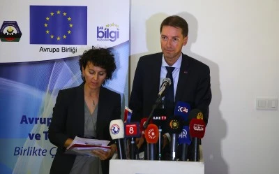 AB T&uuml;rkiye Delegasyonu Maslahatg&uuml;zarı Vilcinskas Diyarbakır'da temaslarda bulundu