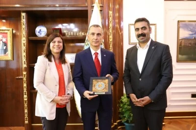 AB T&uuml;rkiye Delegasyonundan Eş Başkanlara ziyaret
