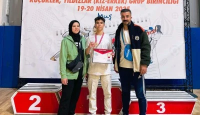 Abdullah, karatede finale kaldı
