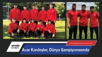 Acar Kardeşler, D&uuml;nya Şampiyonasında 