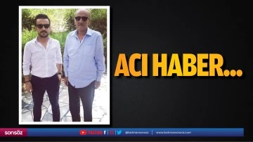Acı haber&hellip;