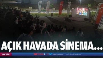 A&ccedil;ık havada sinema&hellip;