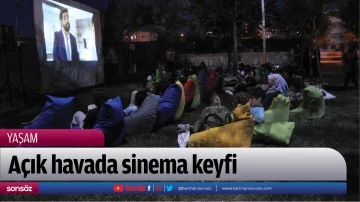 A&ccedil;ık havada sinema keyfi