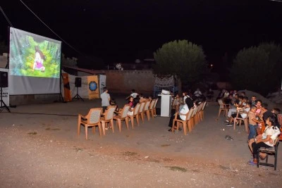A&ccedil;ıkhava Film G&ouml;sterimleri B&uuml;y&uuml;k İlgi G&ouml;r&uuml;yor