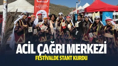 Acil &Ccedil;ağrı Merkezi, festivalde stant kurdu