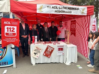 Acil ekibi, Beşiri Festivaline katıldı