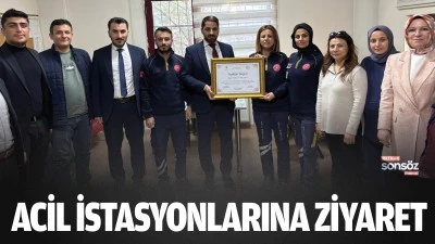 Acil İstasyonlarına ziyaret 