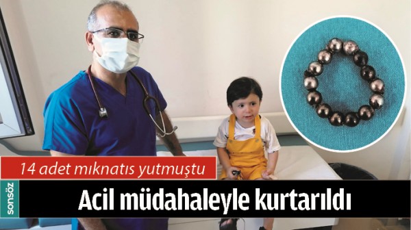 ACİL M&Uuml;DAHALEYLE KURTARILDI