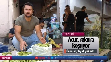 Acur, rekora koşuyor