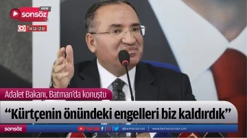 &ldquo;K&uuml;rt&ccedil;enin &ouml;n&uuml;ndeki engelleri biz kaldırdık&rdquo;