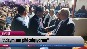 &ldquo;Adaymışım gibi &ccedil;alışıyorum&rdquo;