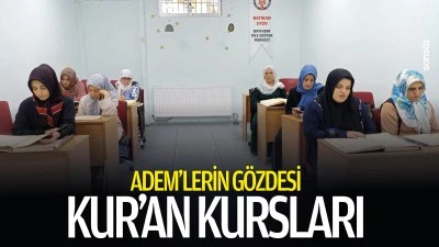 ADEM&rsquo;lerin g&ouml;zdesi kur&rsquo;an kursları