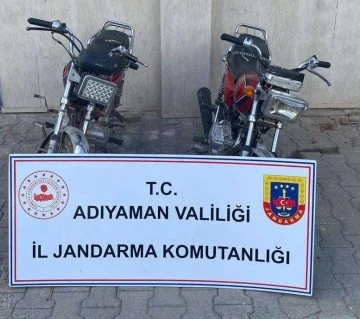 Adıyaman'da 2 &ccedil;alıntı motosiklet ele ge&ccedil;irildi