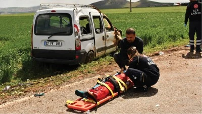 Adıyaman&rsquo;da 2 otomobilin &ccedil;arpıştığı kazada 6 kişi yaralandı