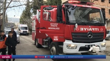 Adıyaman'da &ccedil;ıkan ev yangını s&ouml;nd&uuml;r&uuml;ld&uuml;