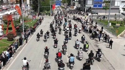 Adıyaman&rsquo;da motofest coşkusu kortejle devam etti