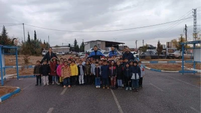 Adıyaman'da &ouml;ğrencilere trafik ve &ccedil;evre bilinci eğitimi verildi