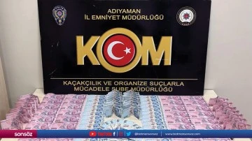 Adıyaman'da sahte para operasyonunda 5 ş&uuml;pheli yakalandı