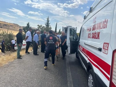 Adıyaman'da şarampole devrilen otomobildeki 3 kişi yaralandı