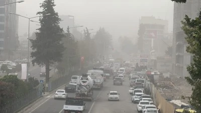 Adıyaman'da toz taşınımı etkili oldu