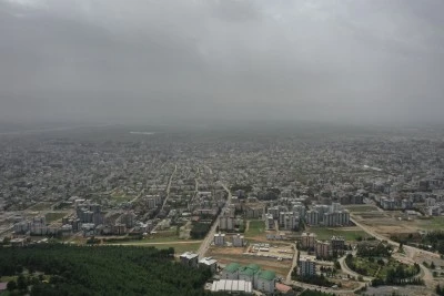 Adıyaman'da toz taşınımı etkili oluyor