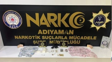Adıyaman'da uyuşturucu operasyonu