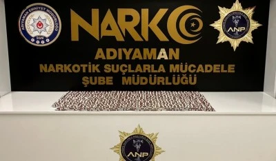 Adıyaman'da uyuşturucu operasyonunda 3 ş&uuml;pheli yakalandı
