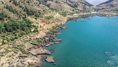 Adıyaman'daki "y&uuml;zen adalar"ı sabitleme projesinde ilk adım başarılı
