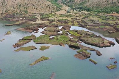 Adıyaman'ın "y&uuml;zen adaları" koruma ama&ccedil;lı sabitlenmeye başladı