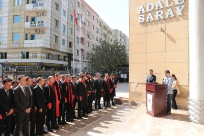 Adli yıl a&ccedil;ılışı t&ouml;renle yapıldı