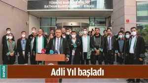 ADLİ YIL BAŞLADI