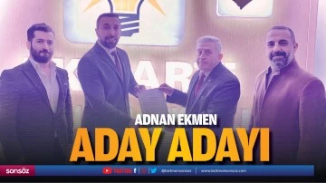 Adnan Ekmen, aday adayı&hellip;