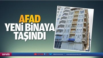 AFAD, yeni binaya taşındı