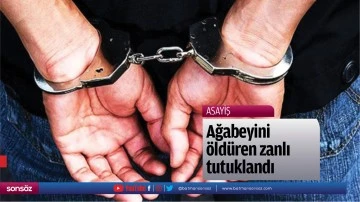 Ağabeyini &ouml;ld&uuml;ren zanlı tutuklandı