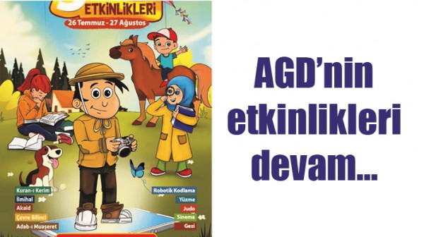 AGD&rsquo;NİN ETKİNLİKLERİ DEVAM&hellip;