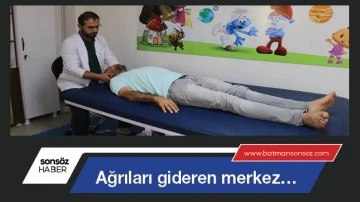 Ağrıları gideren merkez&hellip;