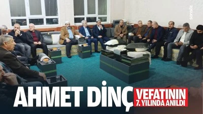 Ahmet Din&ccedil;, vefatının 7. yılında anıldı