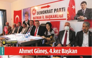 AHMET G&Uuml;NEŞ, 4.KEZ BAŞKAN