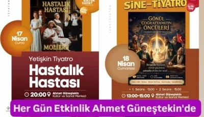 Ahmet G&uuml;neştekin Merkezi bu hafta da dolu dolu
