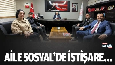 Aile Sosyal&rsquo;de istişare&hellip;