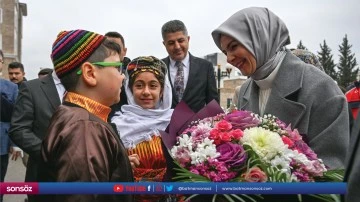 Aile ve Sosyal Hizmetler Bakanı G&ouml;ktaş, Adıyaman'da konuştu