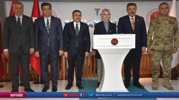 Aile ve Sosyal Hizmetler Bakanı G&ouml;ktaş, Şırnak'ta