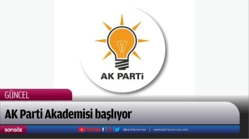 AK Parti Akademisi başlıyor