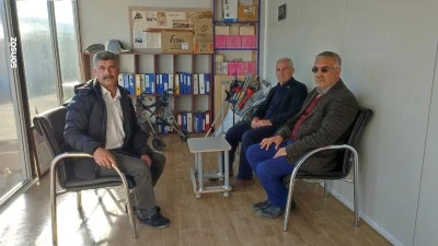 AK Parti &Ccedil;elikhan İl&ccedil;e Başkanı Baltacı'dan engelli derneğine ziyaret
