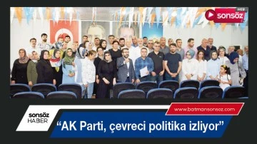 &ldquo;AK Parti, &ccedil;evreci politika izliyor&rdquo;