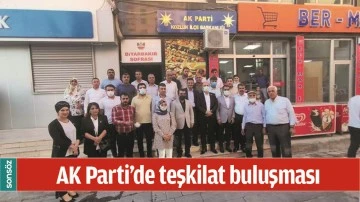 AK PARTİ&rsquo;DE TEŞKİLAT BULUŞMASI