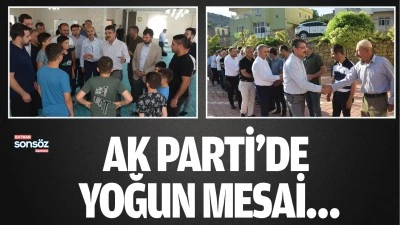 AK Parti&rsquo;de yoğun mesai&hellip;