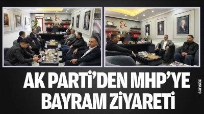 AK Parti&rsquo;den MHP&rsquo;ye bayram ziyareti