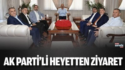 AK Parti&rsquo;li heyetten ziyaret